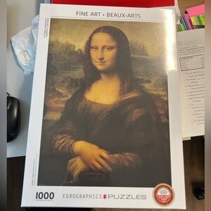 Mona Lisa Puzzle - 1000 Pieces